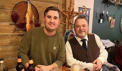 Adrian Metcalfe and James Scannell.