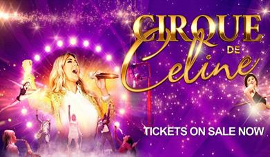 promotional poster for cirque de celine