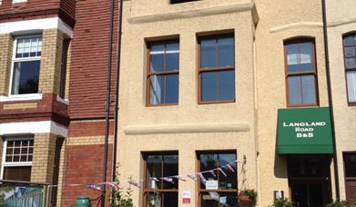 Langland Road Bed and Breakfast entrance