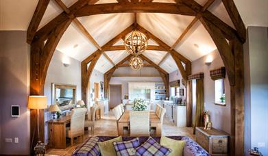 Mulberry House living and dining area
