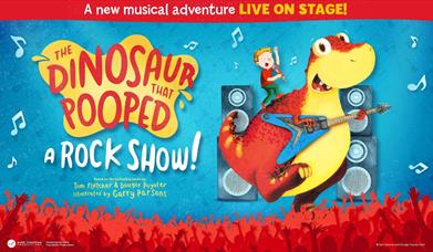 Promotional poster for the Dinosaur that pooped