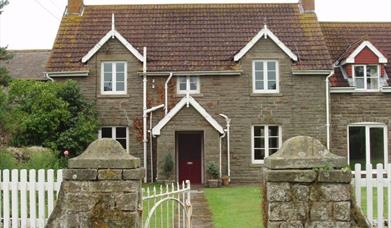 Tyn Cellar Farm Holiday Cottages entrance