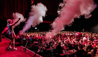 photo of bingo lingo at swansea arena