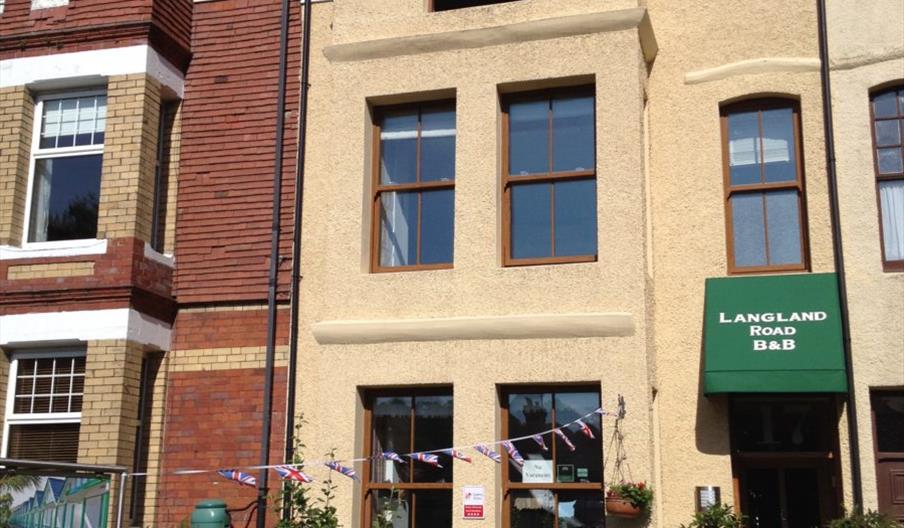 Langland Road Bed and Breakfast entrance