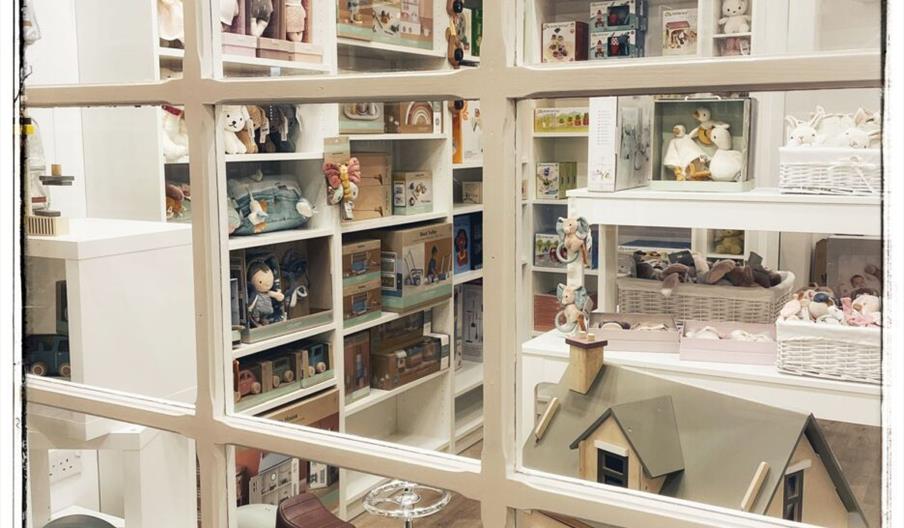 Marbles of Mumbles shelves of toys and gifts