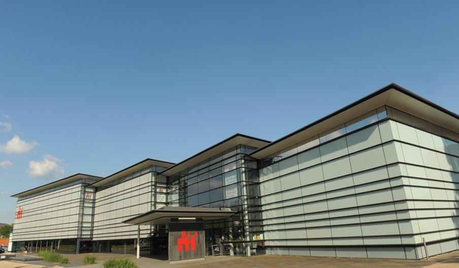 National Waterfront Museum exterior and entrance