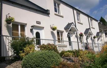Parkmill Cottages entrances