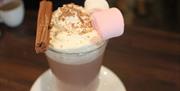 Hot Chocolate at Bank Farm Coffee Lounge