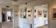 An photo of an exhibition at Attic Gallery