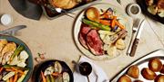 Cast Iron Grill and Bar roast dinner