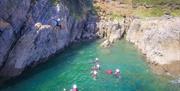 Down to Earth rock diving