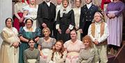 Dylan Thomas theatre cast on stage