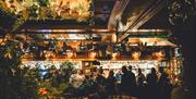 Gin and Juice bar with customers