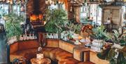 Gin and Juice seating area