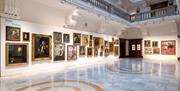 Glynn Vivian Art Gallery interior with paintings