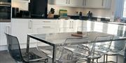 Hael Farm Cottages kitchen area