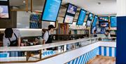 Joes Ice Cream main bar area