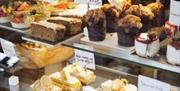 Langland_s Brasserie cabinet with fresh desserts