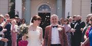 Norton House Hotel couple getting married