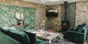 Colourful living room