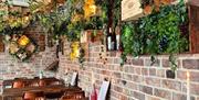 The Wine House indoor seating area