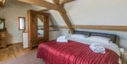 Tyn Cellar Farm Holiday Cottages double bedroom